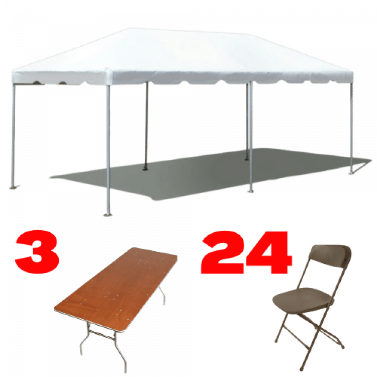 10 x 20 Frame Tent Party Package