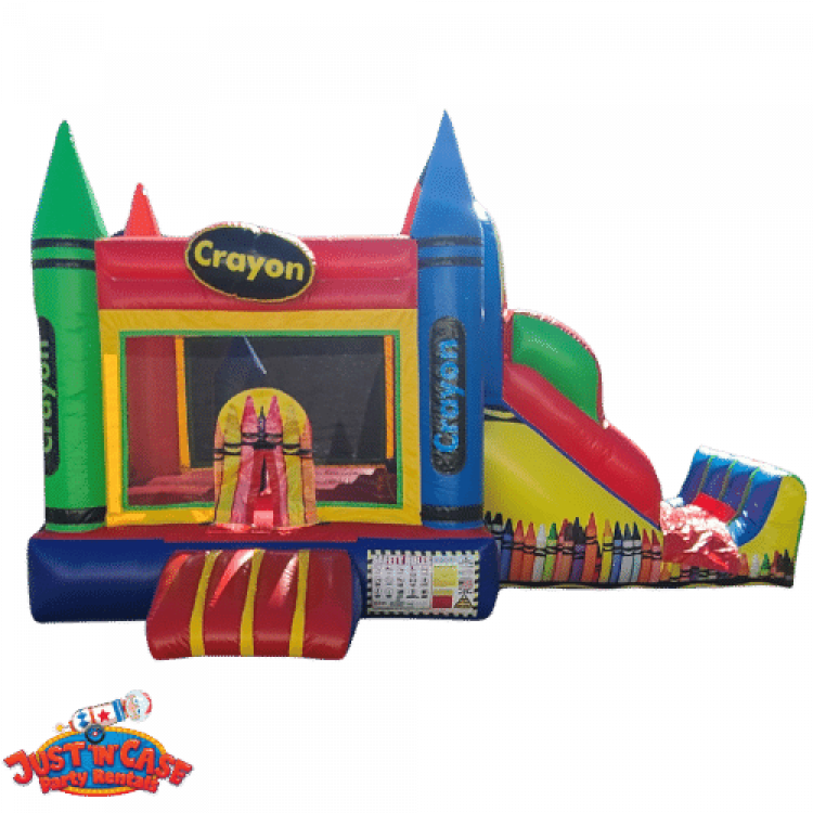 Toddler Crayola Bounce And Dry Slide