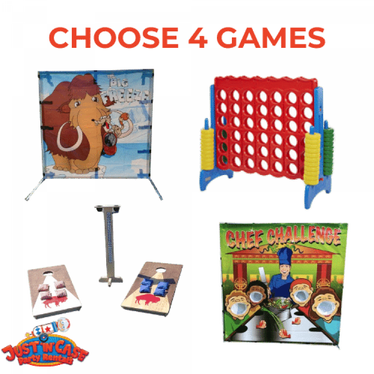 4 Game Party Package