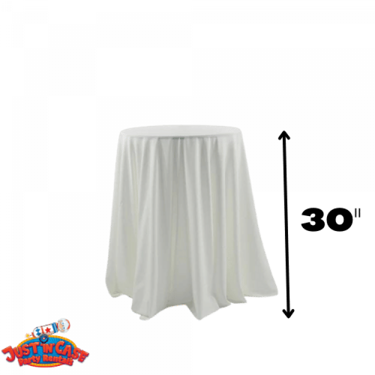 Bistro Table Linens (White)