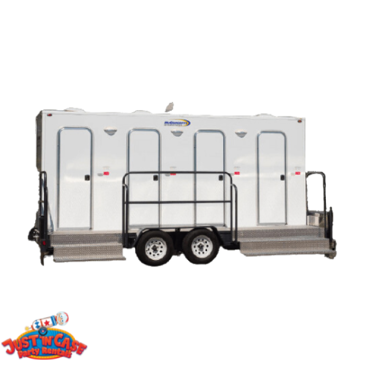 4 Stall Restroom Trailer