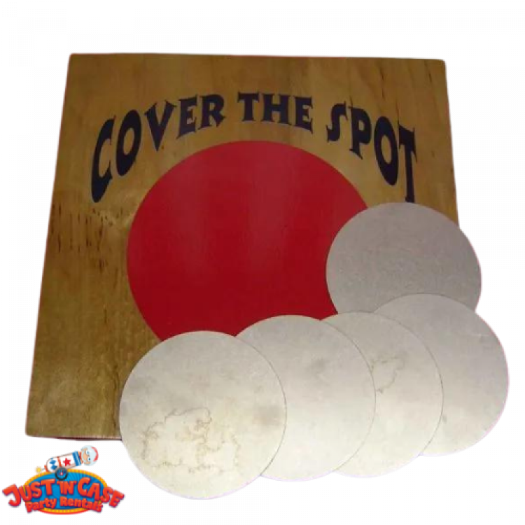 Set Of  2 Cover The Spot Carnival Game