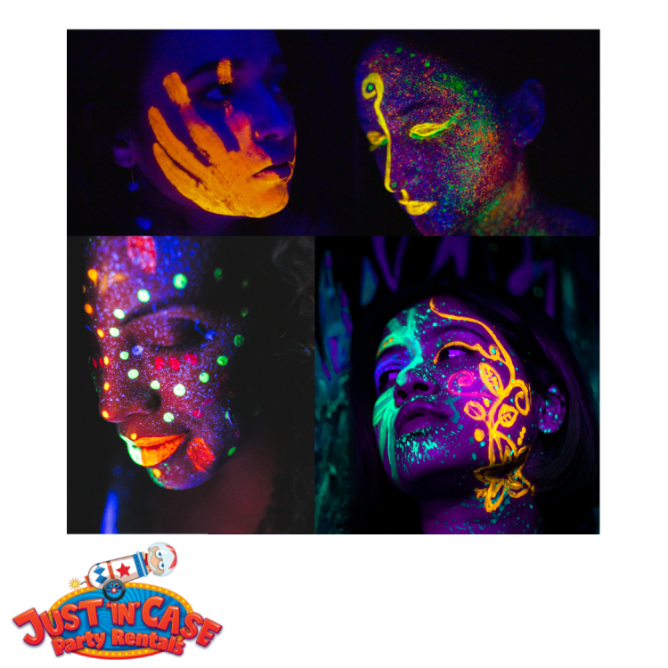 Glow Face Painting