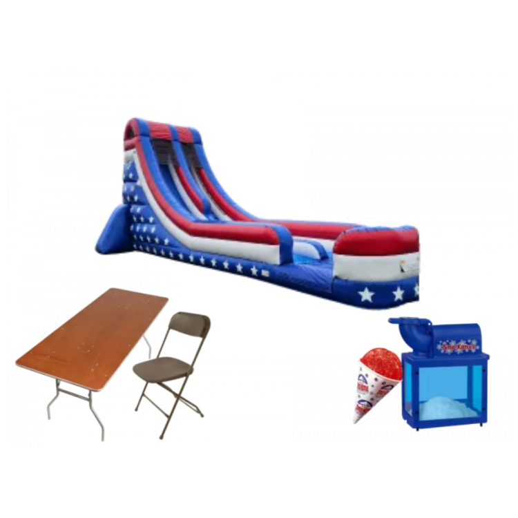 18ft Waterslide Party Package