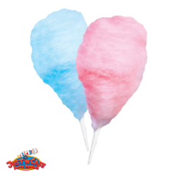 Extra 50 Servings of Cotton Candy Sugar with 50 Cones