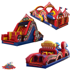 100 Ft Carnival Obstacle Course
