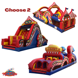 80 Ft Carnival Obstacle Course