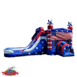 RWB Bounce House And Wet/Dry Slide Rental