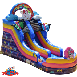 14 FT Unicorn Dry Slide Rental