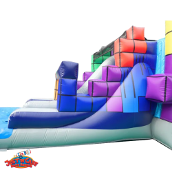 4 1782229617 1 Tetris Bounce House and Dual Lane Wet/Dry Slide Rental