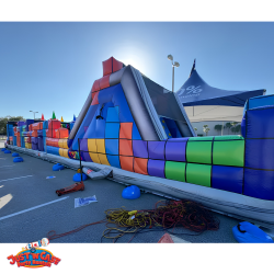 6 1782322101 70 ft Tetris Obstacle Course