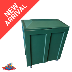 Green Rolling Drink Cooler Rental