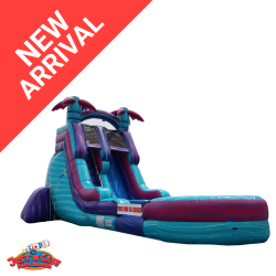 18ft Bahama Breeze Single Lane Water Slide