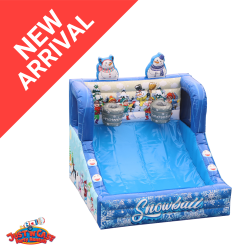 Inflatable Snowball Toss