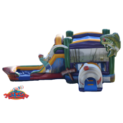 Bass Fishing Bounce House And Wet/Dry Slide Rental Bass Fishing Bounce House And Wet/Dry Slide Rental