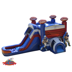 Buffalo Football Bounce House And Wet/Dry Slide Rental Buffalo Football Bounce House And Wet/Dry Slide Rental
