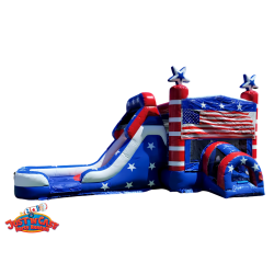 RWB Bounce House And Wet/Dry Slide Rental RWB Bounce House And Wet/Dry Slide Rental